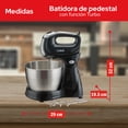 thumbnail image 4 of Batidora De Pedestal Cookit 400W Con Bowl Acero 3L CHMB02, 4 of 9