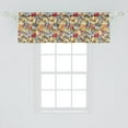 thumbnail image 2 of Ambesonne Tribal Window Valance, Aboriginal, 54" X 18", Pale Khaki and Multicolor, 2 of 3