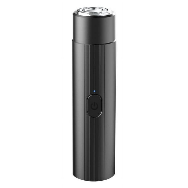 Afeitadora portátil de bolsillo 6d con carga USB, afeitadora flotante para coche, mini afeitadora eléctrica ABS para vello nasal