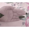 thumbnail image 4 of oneOone Viscose Chiffon Fabric Watercolor Leaves & Peony Floral Fabric Prints By Yard 42 Inch Wide, 4 of 4