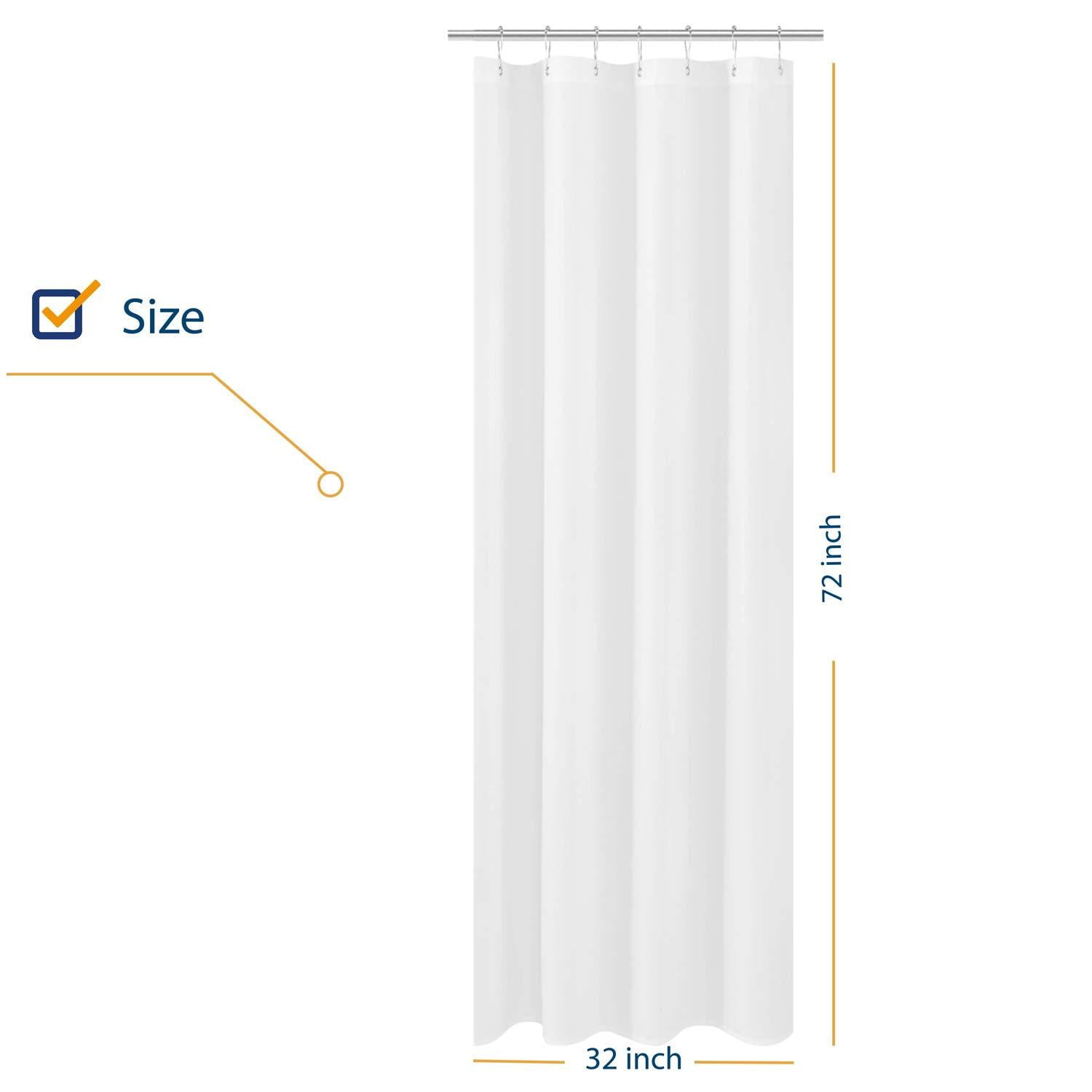 Nampy Home Small Stall Shower Curtain Liner Fabric 32 X 72 Inch Narrow Size Nampy Home Small Stall Shower Curtain Liner Fabric 32 X 72 Inch Narrow Size