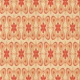 thumbnail image 1 of Ahgly Company Indoor Square Patterned Orange Red Orange Area Rugs, 5' Square, 1 of 6