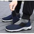 thumbnail image 3 of Women's and Men's Walking Sneakers Adjustable Comfort for hook and loop fastener Casual Shoes, 3 of 9