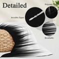 thumbnail image 3 of Black White Body Pillow Covers 20"x54", Modern Geometric Abstract Gradient Striped Soft Brushed Microfiber Breathable Throw Pillow Covers, Decorative Pillowcase with Zipper for Couch Sofa Bedroom, 3 of 9