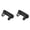 Black*2, variant on Soft Office Chair Armrest Pad,Universal Arm Rest Pads,Memory Foam Office Chair Armrest Pad,Armrest Cover for Pressure Relief and Pain Relief,Fit for Computer Desk Chairs,8.66x3.34 inch(Black*1)