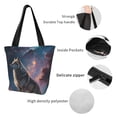 thumbnail image 4 of Easygdp Night Sky Wolf Bolso de Hombro para Mujer, Bolso Bandolera y Cartera de Mano Elegante para Uso Diario, 4 of 6