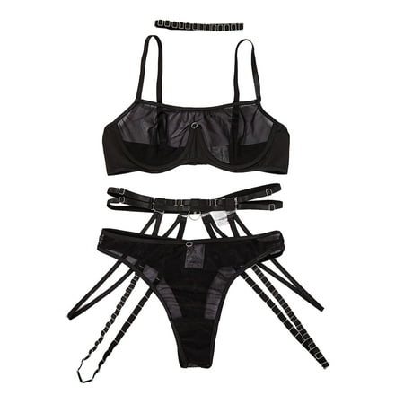 

Women Underwear High Waist Heavy Craft Bage Waist Seal Adjustable Lingerie Suit Lingerie