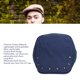 thumbnail image 4 of Gombado de Newsboy, decoración de remaches Ligero Transpirable Bloqueo de Sombrero Plano de Moda para los Hombres, 4 of 7