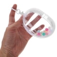 thumbnail image 3 of OULII Vitrine Transparente pour Figurines Vitrine Poupée PVC Blanc 1 Ensemble pour Rangement Usage Quotidien, 3 of 8