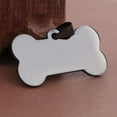 thumbnail image 3 of SPRING PARK Pet ID Tag Bone Shape Double Sided Dog Cat Pet Name Phone Number ID Tag Charm Personalized Blank Bone Tags, 3 of 7