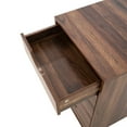 thumbnail image 2 of Naomi Home 5-Drawer Mobile Office File Cabinet, Brown Oak, 2 of 7