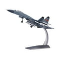 thumbnail image 2 of Adorno de mesa con modelo de avión de chino J11 a escala 1:72 con soporte de exhibición para colección de aviones, 2 of 9