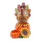 thumbnail image 2 of Estatua de con candelabro de calabaza, escultura versátil de resina para Acción de , ideal para fiestas de escritorio y ceremonias en Estilo A, 2 of 9