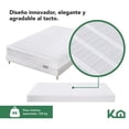 thumbnail image 4 of Colchón matrimonial KingsHouse 16cm resortes Blanco 190x135x16 cm 120 kg, 4 of 5