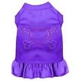 thumbnail image 1 of Coeur Strass et Crossbones Robe Violet XXL (18), 1 of 1