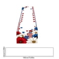 thumbnail image 4 of Memorial Day Saving!4th of July Decorations, Independence Day Table Flag Red White Blue Star Striped Floral Print Dining Table Decoration, 4 of 7