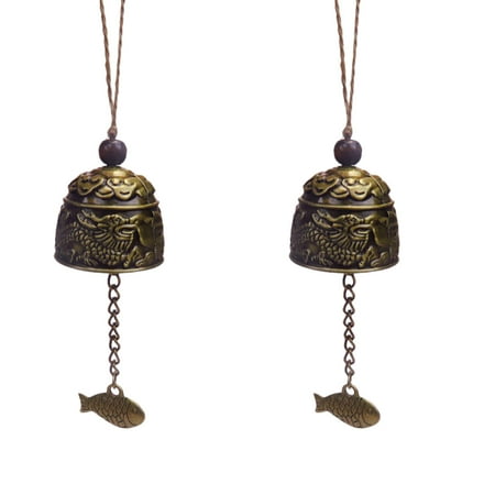 

Sympathy for Loss of Father Hanging Good Chime Retro Home Pendant Wind 2PCS Luck Garden Home Decor Loss of A Child Gift for Parents