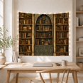 thumbnail image 5 of Antique Book Stack Illustration Tapestry Wall Hanging, 5 of 7