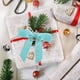 thumbnail image 5 of 12 adornos navideños con lazos de terciopelo con forma de varita mágica | Adornos para árboles y accesorios para envolver regalos | Lazos rojos y verdes con ribete dorado, 5 of 5