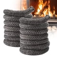 thumbnail image 5 of Twinkseal Wear-resistant Gaskets for Fireplaces 1 Roll of Elastic Sealing Rope for Wood Burning Stoves High-temperature Resistance Secure for Fireplaces, 5 of 8