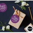 thumbnail image 5 of Inkdotpot Happy Holiday Bottle Tag Real Silver Foil Favor Hang Tags Pack Of 50, 5 of 7