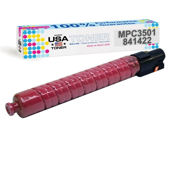 Compatible Ricoh MPC3001, MP C3501, 841422 Magenta Toner