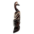 thumbnail image 2 of Balikraft Hand Made Wood Artisans "Bebek Iring" Mother Duck & Duckling Decorative Figurine 16.5"H, 2 of 7