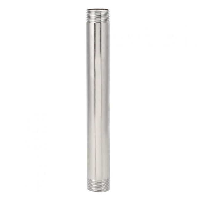 Stainless Steel Male Thread Screwed Pipe Nipple Connector Adapter Pipe Fittings 20cmG3/4 Male Thread Extension Rod 20cm
