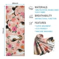 thumbnail image 2 of Pink Beagle and Flower Hot Yoga Mat Towel Non Slip for Hot Yoga - Quick-Drying Yoga Mat Cover with 4 Corner Pockets with Travel Bag - Hot Yoga Towel Non Slip Grip Moisture Wicking Sweat 70"x26", 2 of 6