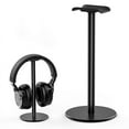 thumbnail image 2 of Durable, Non-Slip, fits All Sizes (Black) Aluminum Alloy Gaming Headset Stand, 2 of 8
