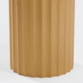 thumbnail image 6 of 52 in. Soild Wood Natural Oak Dining Table Round Kitchen Table, 6 of 6