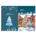 thumbnail image 1 of Merry Christmas Greeting Card DIY Handmade Greeting Card Round Diamond Greeting Card Rhinestone Embroidery Craft Gift, 1 of 8