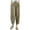Green, variant on LUOGENLI Female Casual Pants Vintage Women's Lace Trimmed Linen Harem Pants Casual Loose Breathable Trousers for Summer Comfort Women Business Casual Pants Relaxed Fit Red L