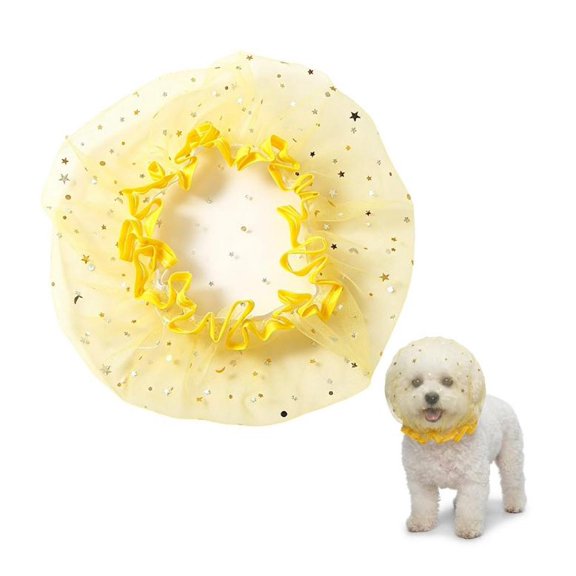 Dog Mesh Head Cover,Breathable Mesh Pet Head Cover for Small Dogs and Cats,Head Protector and Face Guard,Elastic Hood Net Anti Eating Protector for Outdoor Walk