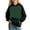 Blackish Green, variant on Girls Fleece Hoodies Cute Thick Pullover Hoodie Sweatshirts Teen Kids Long Sleeve Pockets Sweatshirts Casual Tops