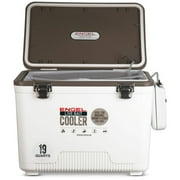 ENGEL 19 Qt Live Bait Cooler with 2-Speed Portable Aerator Pump - Orange