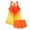 #73Orange, variant on Bathing Suit for Women Two Piece Tankini Swimsuits Sleeveless Tank Tops with Shorts Athletic Swimwear Black M