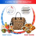thumbnail image 4 of OBREWU Sunflower Womens Lunch Box for Work,Insulated Large Sunflower Lunch Bag for Women,Loncheras Para Mujer,Leakproof Adult Lunch Bag for Work,Beach,Travel,Picnic,Camping, 4 of 7