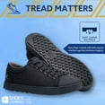 thumbnail image 2 of Shoes For Crews MOZO Grind, Men's Slip Resistant Work Shoes Sneakers, Black, 2 of 5