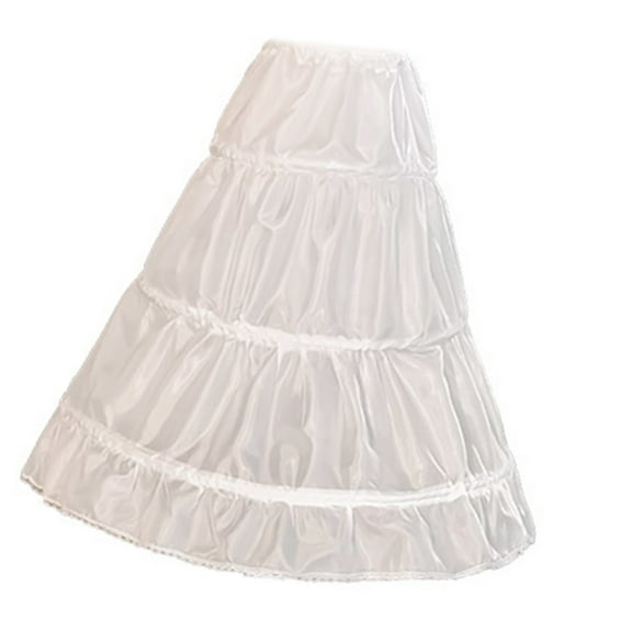 60cm Girls Party Dress Crinoline Steel Frame Support Underskirt Fabric For Weddings Performances