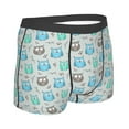 thumbnail image 3 of Kll Owl Men'S Cotton Boxer Briefs Underwear-Large, 3 of 9