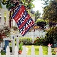 thumbnail image 5 of 4th of July Home of The Free Because of The Brave Decorative Independence Day American Patriotic Garden Flag 12.5x18 inch, 5 of 6