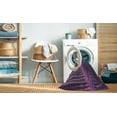 thumbnail image 2 of Ahgly Company Machine Washable Indoor Rectangle Transitional Orchid Purple Area Rugs, 3' x 5', 2 of 7