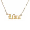 thumbnail image 1 of Bijoux en Liquidation Nouvelle Mode Collier 12 Collier Alphabet Anglais Or, 1 of 5