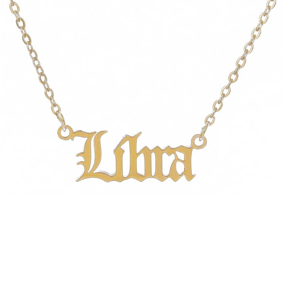 TopLLC Necklaces for Women New Fashion 12 Necklace English Alphabet Necklace Jewelry Gifts