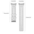 thumbnail image 3 of Matsuzay Correa de reloj deportiva ajustable para Polar V, reloj inteligente de silicona, correa de para Polar V, accesorios Relojes inteligentes blanco, 3 of 6
