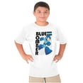 thumbnail image 5 of Mega Man Video Game Blue Bomber Crewneck T Shirts Boy Girl Teen Brisco Brands M, 5 of 6