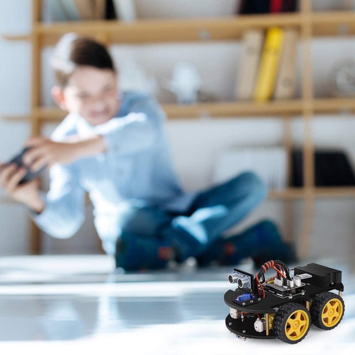 elegoo smart tracked vehicle