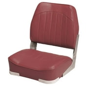 The Wise 8WD734PLS-712 Low Back Economy Fishing Boat Seat - Red