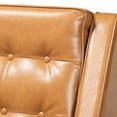 thumbnail image 6 of Baxton Studio Daley Lounge Chair, Tan, 6 of 10